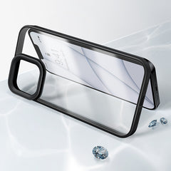 Baseus Crystal Phone Case for iPhone 13 Transparent - Black (ARJT000001)