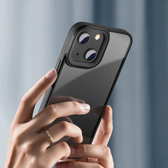 Baseus Crystal Phone Case for iPhone 13 Transparent - Black (ARJT000001)