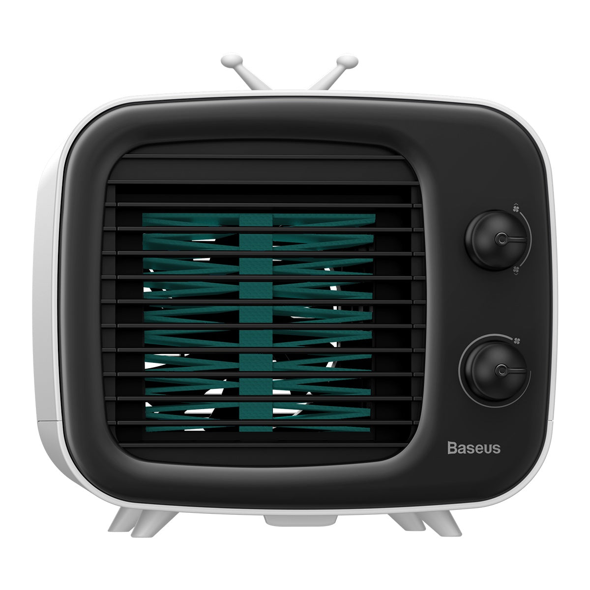 Baseus Time Desktop Evaporative Cooler Fan Windmill Air-Cooler Ice Water White+Black (CXTM-21)