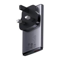 Baseus GaN5 Pro Ultra Slim Flat USB-C + USB-A 65W Fast Charger - CCGP150113