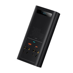 Baseus IGBT Power Inverter 300W (220V CN/EU ) Black-CGNB010101