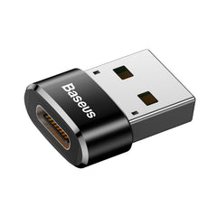 Baseus Mini USB-C to USB-A adapter - black-CAAOTG-01
