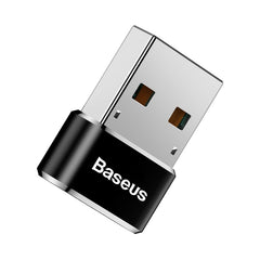 Baseus Mini USB-C to USB-A adapter - black-CAAOTG-01