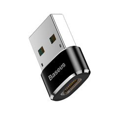 Baseus Mini USB-C to USB-A adapter - black-CAAOTG-01