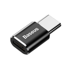 Baseus Micro Female To Type-C Male Adapter Converter Black (CAMOTG-01)