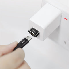 Baseus Mini USB-C to USB-A adapter - black-CAAOTG-01