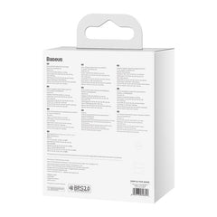 Baseus GaN5 Pro Ultra Slim Flat USB-C + USB-A 65W Fast Charger - CCGP150113