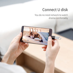 Baseus Micro Female To Type-C Male Adapter Converter Black (CAMOTG-01)