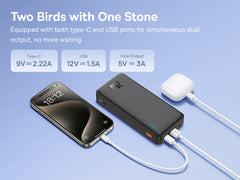 Baseus Airpow Fast Charging Power Bank 20W 20000 mAh