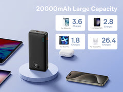 Baseus Airpow Fast Charging Power Bank 20W 20000 mAh