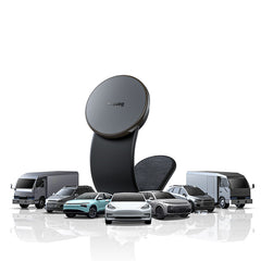 Baseus C02 Pro Series Wireless Magnetic Car Mount Cluster Black