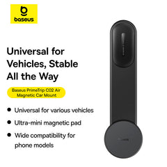 Baseus PrimeTrip C02 Air Magnetic Car Mount Stick-on Type Cluster Black-C40182801113-01