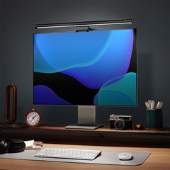 Baseus i-Wok2 Series USB Asymmetric Monitor Bar Light Source Screen Hanging Light (Youth) Black