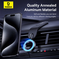 Baseus C02 Go Series Magnetic Car Phone Mount Cluster Black