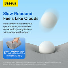 Baseus ComfortRide Series Car Headrest Pillow Gray-CNTZ000013