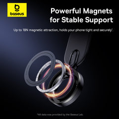 Baseus C02 Go Series Magnetic Car Phone Mount Cluster Black