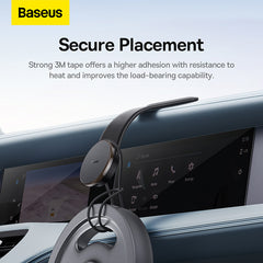 Baseus C02 Pro Series Wireless Magnetic Car Mount Cluster Black
