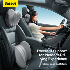 Baseus ComfortRide Series Car Headrest Pillow Gray-CNTZ000013
