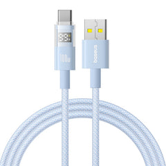 Baseus Display 2 Fast Charging Data Cable USB-A to USB-C 100W