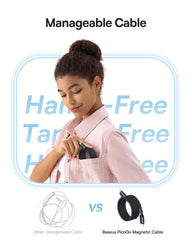 Baseus PicoGo Magnetic Liquid Silicone Fast Charging Cable USB-C to USB-C 240W