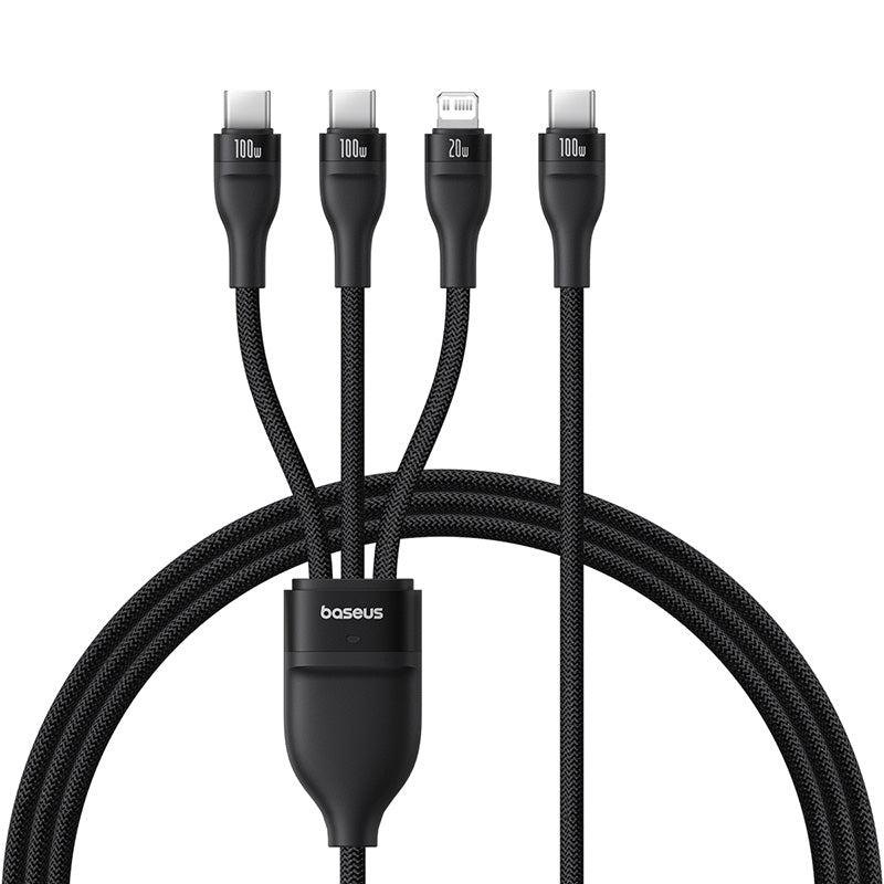 Baseus Flash Series One-for-three Fast Charging Cable Type-C to