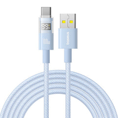 Baseus Display 2 Fast Charging Data Cable USB-A to USB-C 100W