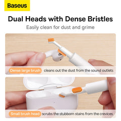 Baseus Cleaning Brush For Laptop Earbuds Mobile White NGBS000002