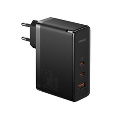 Baseus GaN5 Pro Digital Fast Charger 2C+U 160W EU Cluster Black (With Superior Series Fast Charging Data Cable Type-C to Type-C 240W 48V/5A)