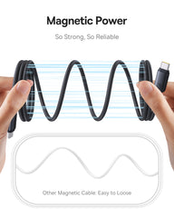 Baseus PicoGo Magnetic Liquid Silicone Fast Charging Cable USB-C to USB-C 240W