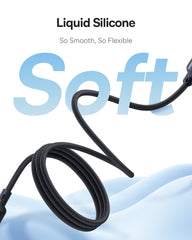 Baseus PicoGo Magnetic Liquid Silicone Fast Charging Cable USB-C to USB-C 240W