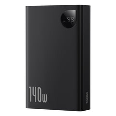 OS-Baseus Adaman Digital Display Fast Charge Power Bank 24000mAh 140W Cluster Black(With Superior Series Fast Charging Data Cable Type-C to Type-C 240W (48V/5A) 1m Black)