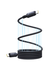 Baseus PicoGo Magnetic Liquid Silicone Fast Charging Cable USB-C to USB-C 240W