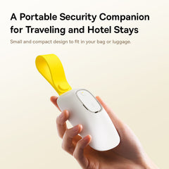 Baseus Heyo Door Stop Alarm Moon White (Includes AAA Battery x 1)-Z0004900