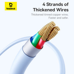 Baseus Silky Series Fast Charging Cable Type-C to Type-C 100W -P10377704313-00