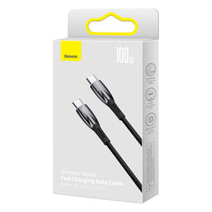 Baseus Glimmer Series Fast Charging Data Cable Type-C to Type-C 100W