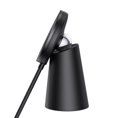 Baseus Simple Magnetic Stand Wireless Charger Black (CCJJ000001)