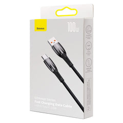 Baseus Glimmer Series fast charging cable USB-A - USB-C 100W