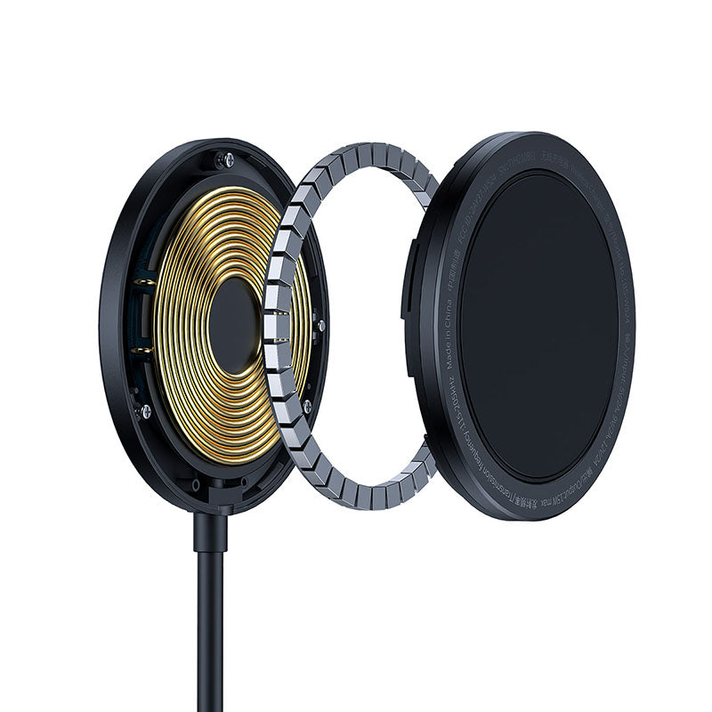 Baseus Simple Magnetic Stand Wireless Charger Black (CCJJ000001)