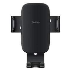 Baseus Metal Age II Round Air Vent Gravity Phone Holder Black (SUJS030001)
