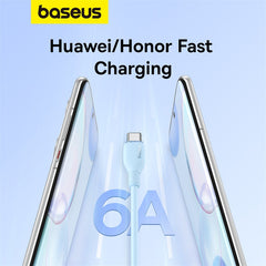 Baseus Cable USB to Type-C Pudding Series Fast Charging, 100W, -P10355703111-00
