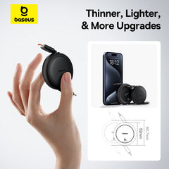 Baseus Free2Pull Mini Charging Cable USB-C to USB-C 60W 1m