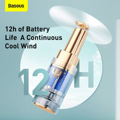 Square Tube Mini Handheld Portable Fan With Rechargeable Battery (CXMN-02)