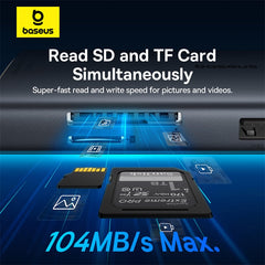 Baseus USB Hub Metal Gleam Series Multi-functional Type-C-B00061801123-00