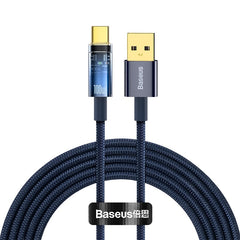 Baseus Explorer Series Auto Power-Off Fast Charging Data Cable USB to Type-C 100W