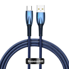 Baseus Glimmer Series fast charging cable USB-A - USB-C 100W