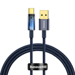 Baseus Explorer Series Auto Power-Off Fast Charging Data Cable USB to Type-C 100W