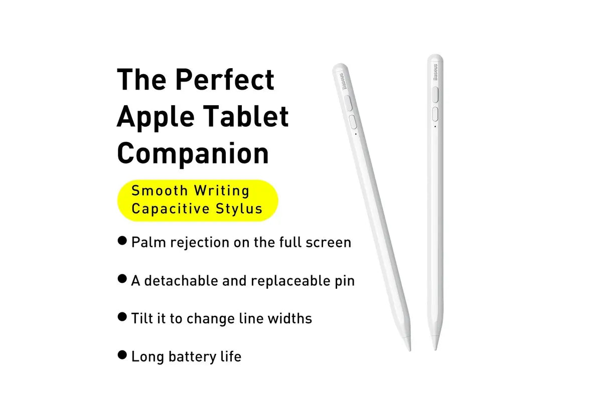 Baseus Smooth Writing Capacitive Stylus (Active Version)(White) ACSXB-B02