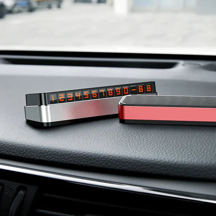 Baseus Moonlight Box Series Temporary Parking Number Plate ACNUM-BOS