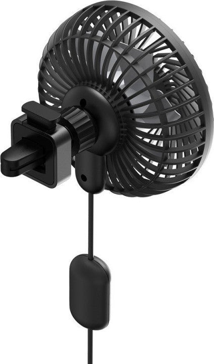 Baseus Departure Vehicle Fan (Air Outlet Type) (CXQC-A03) (black)
