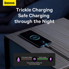 Baseus Glimmer Series fast charging cable USB-A - USB-C 100W